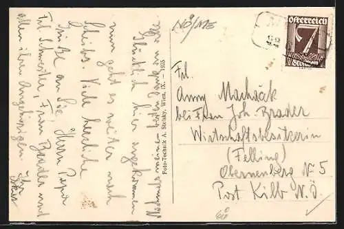 AK Mank /N.-Ö., Ortsansicht mit der Kirche vom Feld aus