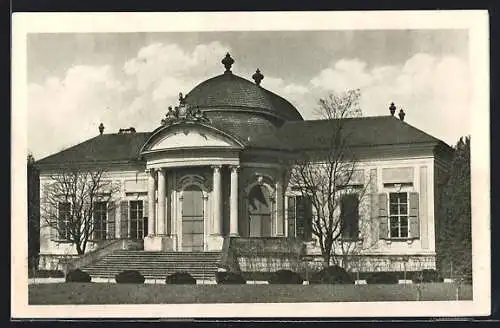 AK Melk, Pavillon im Stiftsgarten