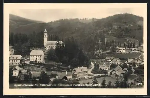 AK St. Kathrein, Ortsansicht