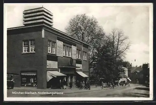 AK Mönchengladbach, Kino K. V. in der Hindenburgstrasse 73