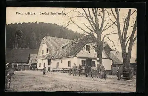 AK Frein a. Mürz, Gasthof Engelbrecht