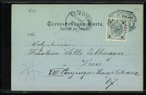 Mondschein-AK Wien, Ladengeschäfte in der Spiegelgasse