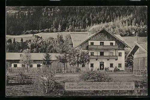 AK Stuhlfelden, Gasthaus Schweizerhaus