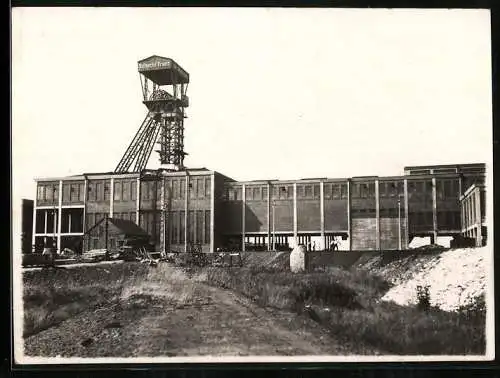 Fotografie unbekannter Fotograf, Ansicht Hamm / Ruhrgebiet, Bergwerk / Schachtanlage Schacht Franz