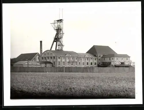 Fotografie unbekannter Fotograf, Ansicht Ahrbergen, Kaliwerk Bergwerk / Schachtanlage Fürstenhall um 1920
