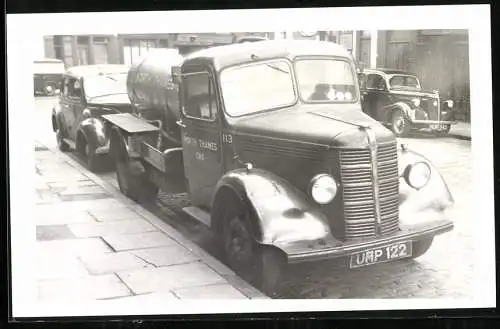 Fotografie Arthur Ingram, London, Lastwagen / Gas-Tankwagen North Thames Gas