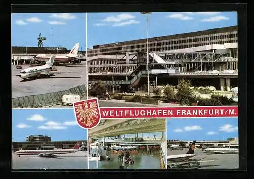 AK Frankfurt, Ansichten vom Flughafen