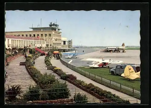 AK Stuttgart, Blick über den Flughafen