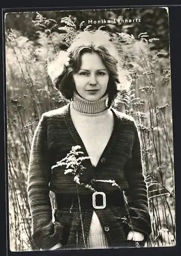 AK Schauspielerin Monika Lennartz in Lotte in Weimar