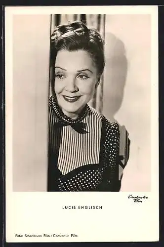 AK Schauspielerin Lucie Englisch im Film Fiakermilli - Liebling von Wien