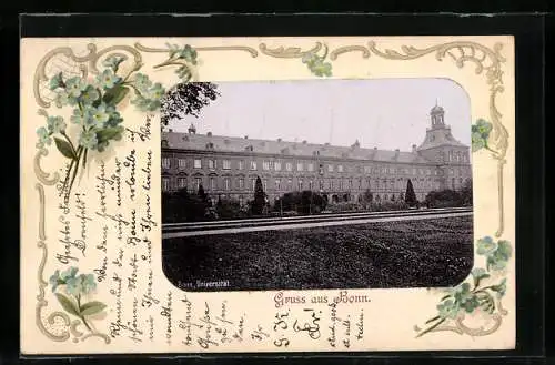 AK Bonn, Blick auf die Universität
