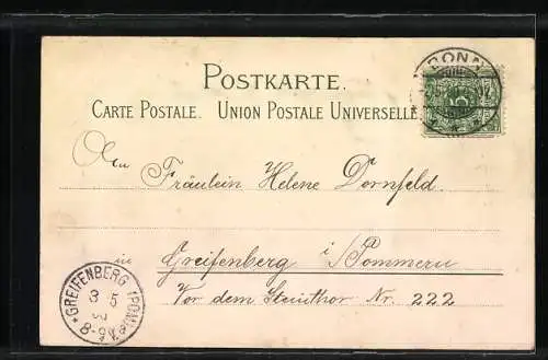 AK Bonn, Blick auf die Universität