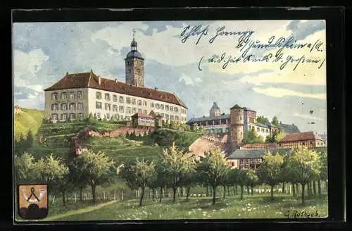 AK Gundelsheim, Schloss Hornegg