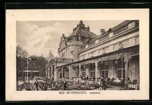 AK Bad Oeynhausen, Café am Kurhaus