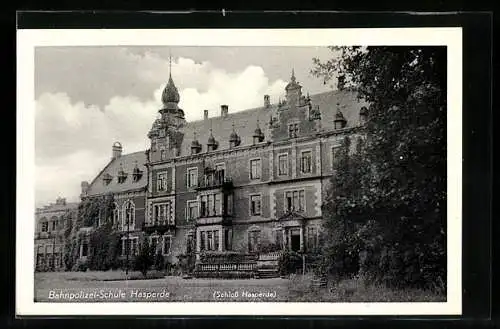 AK Hasperde, An der Bahnpolizei-Schule, Schloss