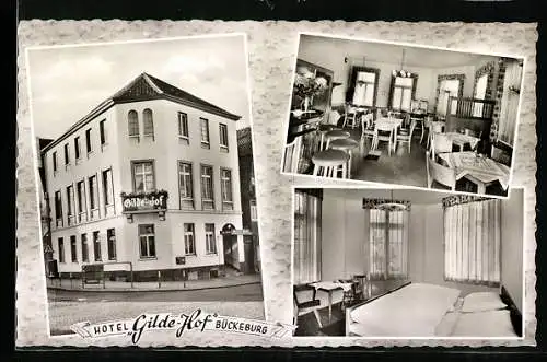 AK Bückeburg, Hotel Gilde-Hof, Lange Strasse 10
