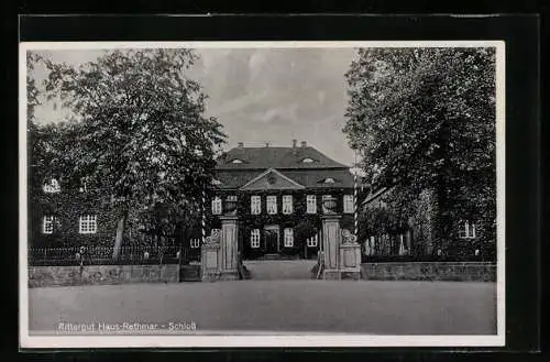 AK Rethmar, Rittergut Haus-Rethmar, Schloss