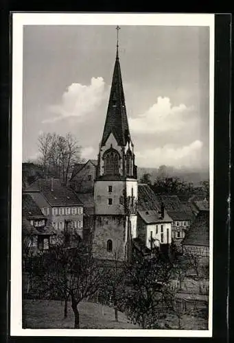 AK Mittelschefflenz /Kr. Mosbach, Evangelische Kirche