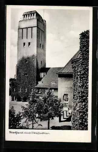 AK Delmenhorst, Rathaus und Wasserturm