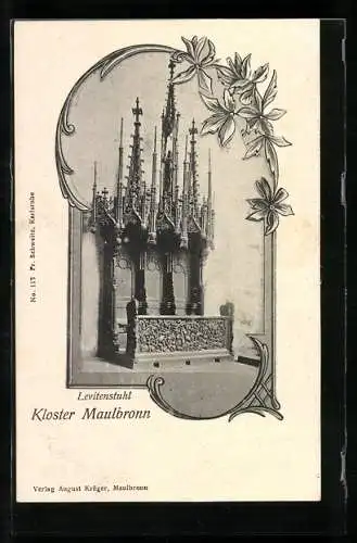 AK Maulbronn, Der Levitenstuhl des Klosters