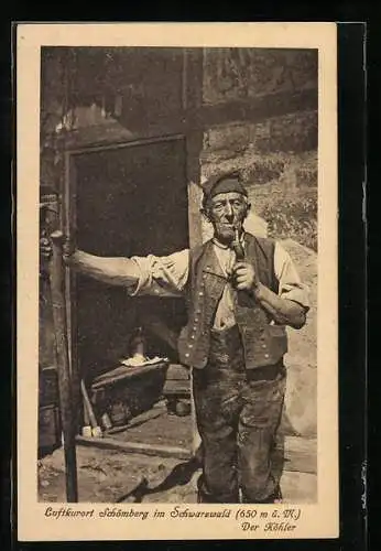AK Schömberg, Köhler aus dem Schwarzwald