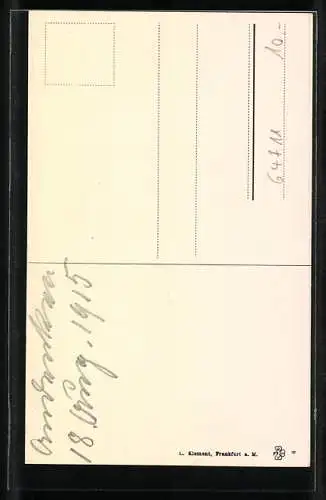 AK Erbach / Odenwald, Schlossbrücke, Rathaus und ev. Kirche