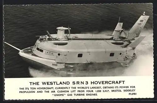 AK The Westland SRN 3 Hovercraft