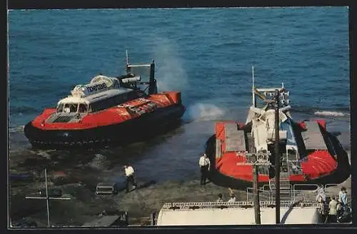 AK SR-N6 Hovercraft at the Ryde Hovertravel Terminal