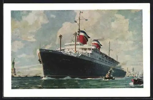 AK Dampfer S.S. America