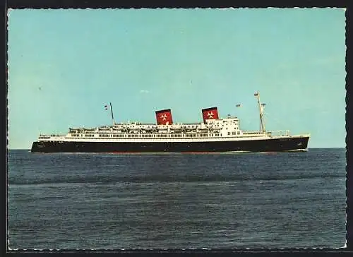 AK Passagierschiff SS Hanseatic, Hamburg Atlantic Line