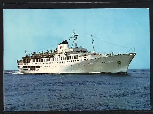 AK Passagierschiff MS Istria auf See