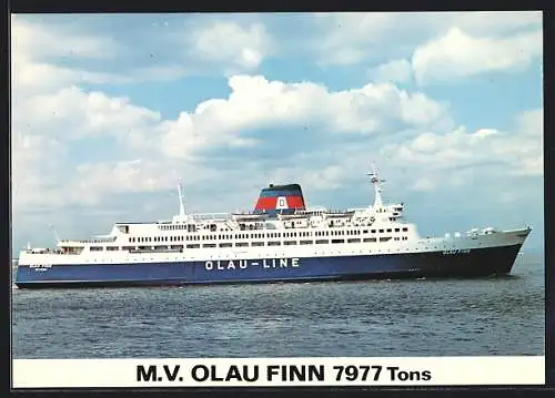 AK Passagierschiff MV Olau Finn, Olau Line