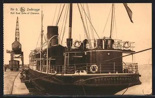 AK Zeebrugge, Hull Boat Duke of Clarence