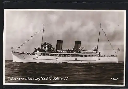 AK Twin screw Luxury Yacht Coronia