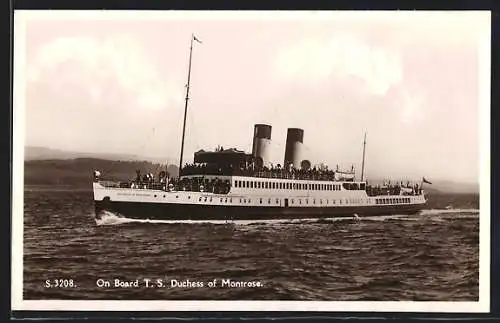 AK On Board TS Duchess of Montrose