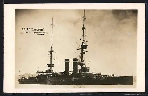 AK Kriegsschiff HMS Exmouth