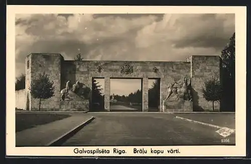 AK Riga, Bralu kapu varti