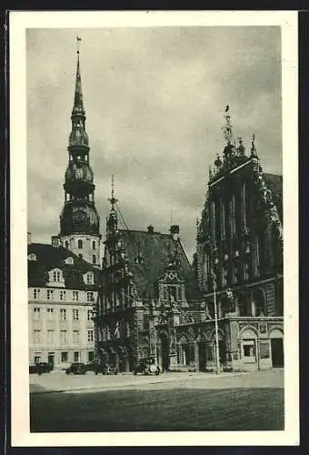 AK Riga, Altstadt, Rathaus