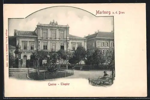 AK Marburg a. d. Drau, Am Casino-Theater