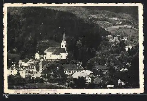 AK Bad Neuhaus, Blick zur Kirche