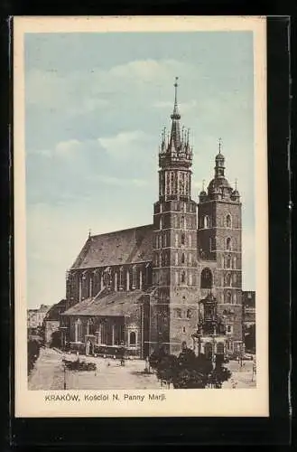 AK Krakow, Kosciol N. Panny Marji