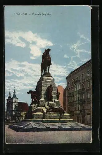 AK Krakau, Pomnik Jagielly