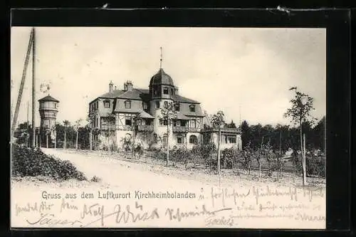 AK Kirchheimbolanden, Villa mit Garten