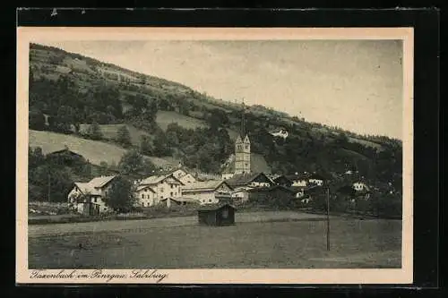 AK Taxenbach im Pinzgau, Kleine Ortschaft am Bergfuss