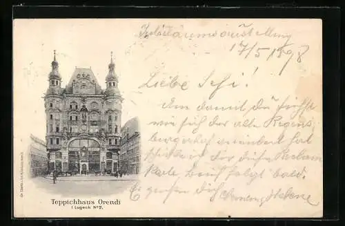 AK Wien, Teppichhaus Orendi, Lugeck 2