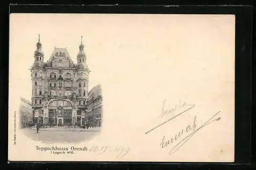 AK Wien, Teppichhaus Orendi, Lugeck 2
