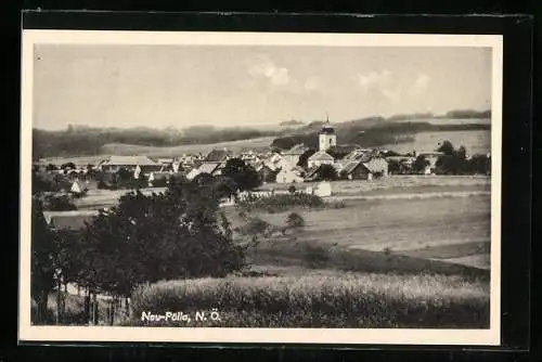 AK Pölla, Neu-Pölla, Blick zum Ort