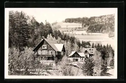 AK Küb a. Semmering, Die Pension Franka
