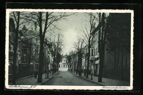 AK Hollabrunn, Blick in die Bismarckstrasse