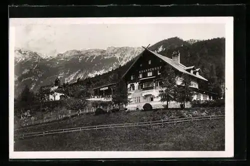 AK Edlach /N. Ö., Alpenhotel u. Pension Knappenhof
